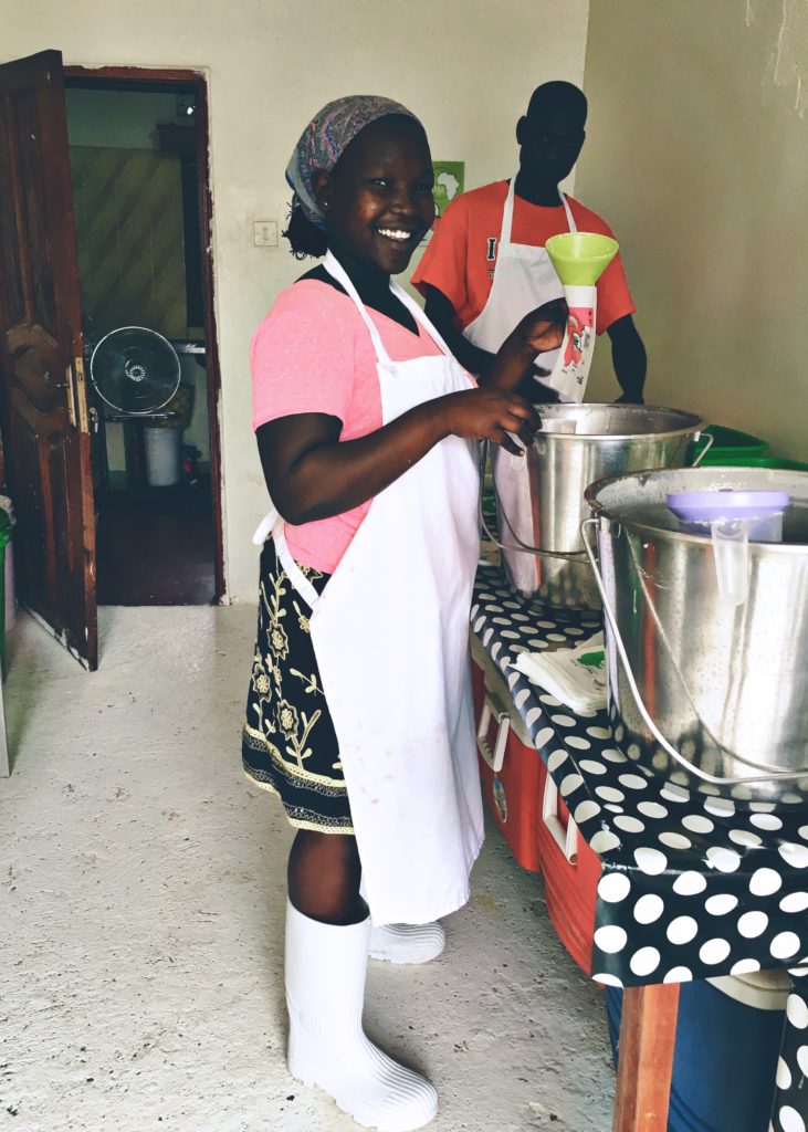 Brenda, Production Assistant, Nguvu Dairy